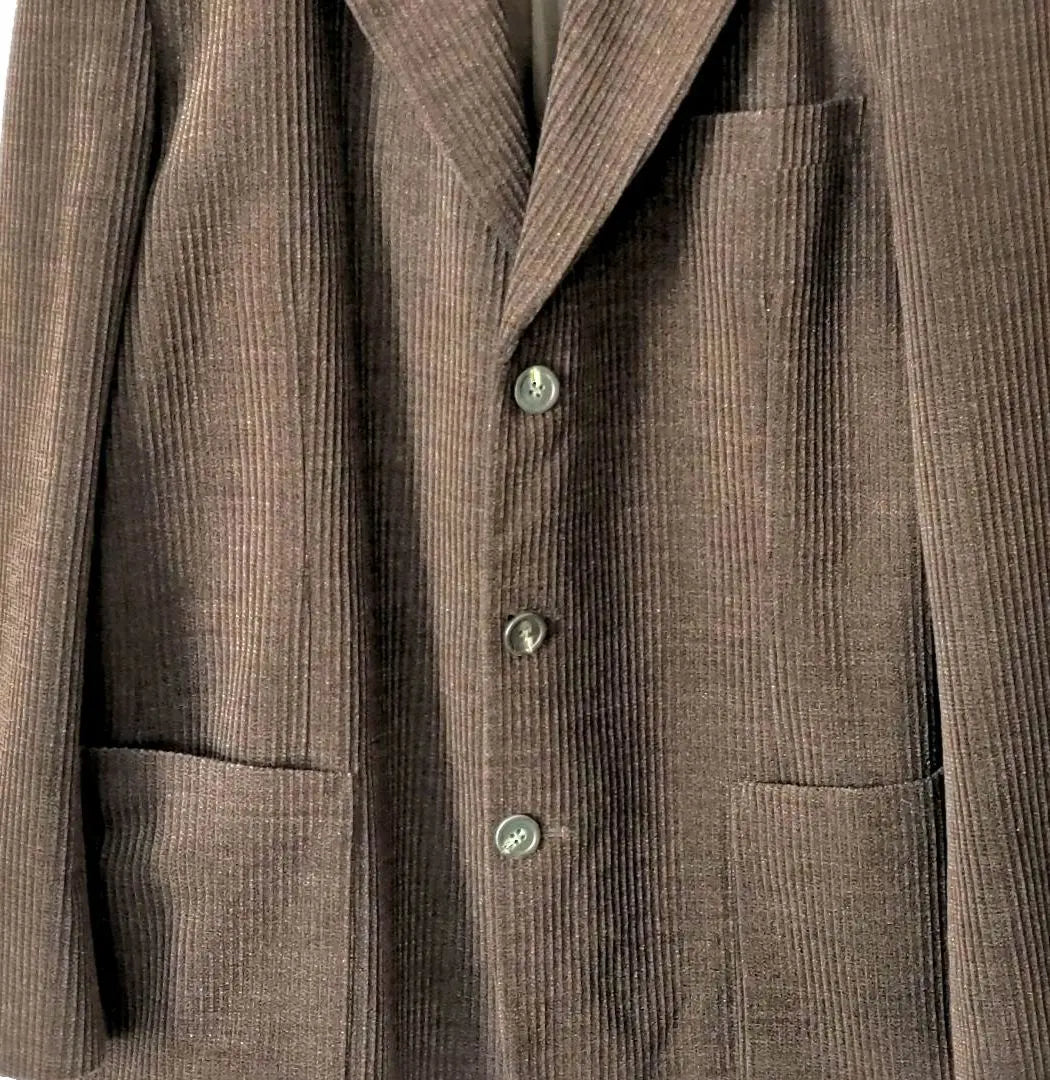 ★ One item ★ Durban Corduroy Jacket Brown Vigikaji LL