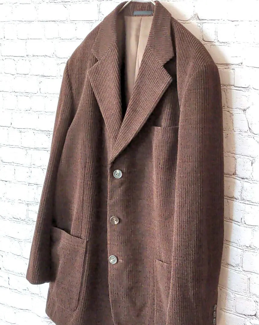 ★ One item ★ Durban Corduroy Jacket Brown Vigikaji LL