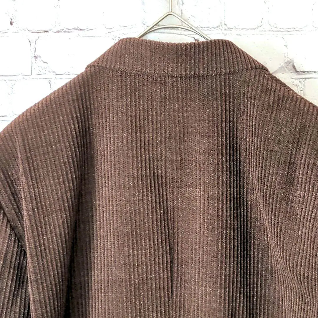 ★ One item ★ Durban Corduroy Jacket Brown Vigikaji LL