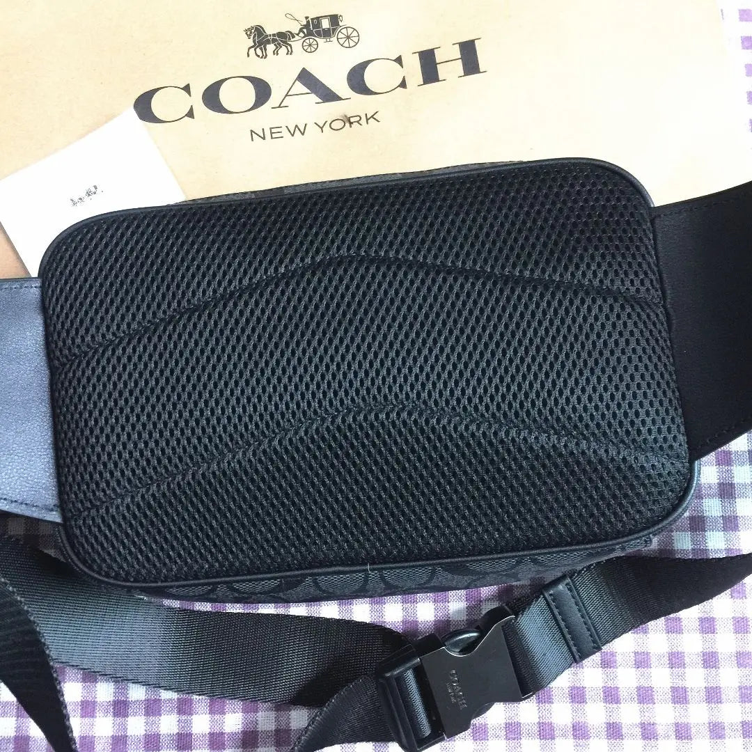 <COACH> Coach Bag Belt Bag 38749 Men's Body Bag