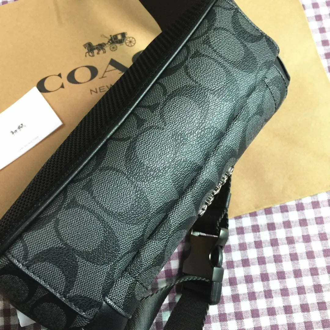 <COACH> Coach Bag Belt Bag 38749 Men's Body Bag