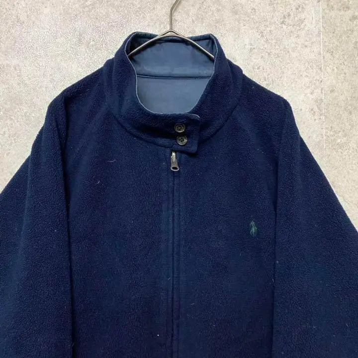 [Importación estadounidense de los años 90, talla XL rara] Polo Viral Floren Swing Top azul marino