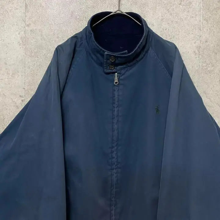 [Importación estadounidense de los años 90, talla XL rara] Polo Viral Floren Swing Top azul marino