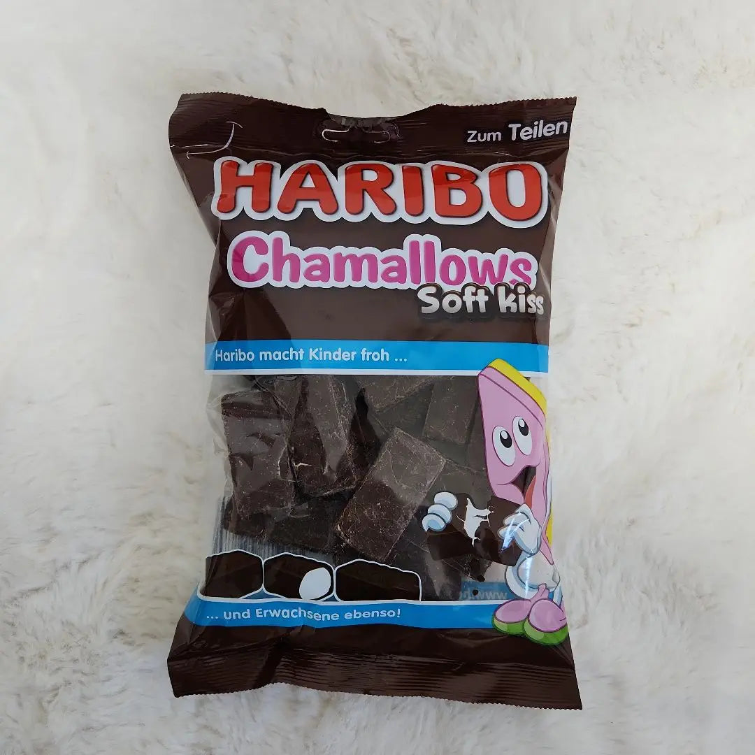 1 bolsa de malvaviscos de chocolate Haribo Chamallows Harbor