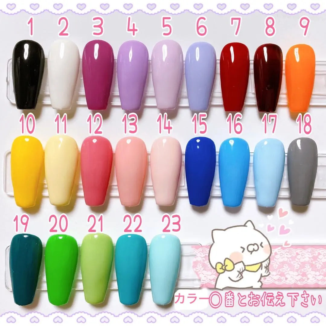 Nail Tip Mass Produced Sheer Color Oshi Tweed Nail