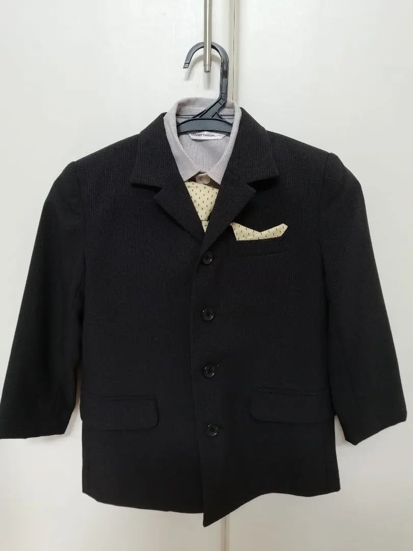 [For elementary school entrance ceremony] New Royal 120 size boys suit ■ Cleaned, beautiful item