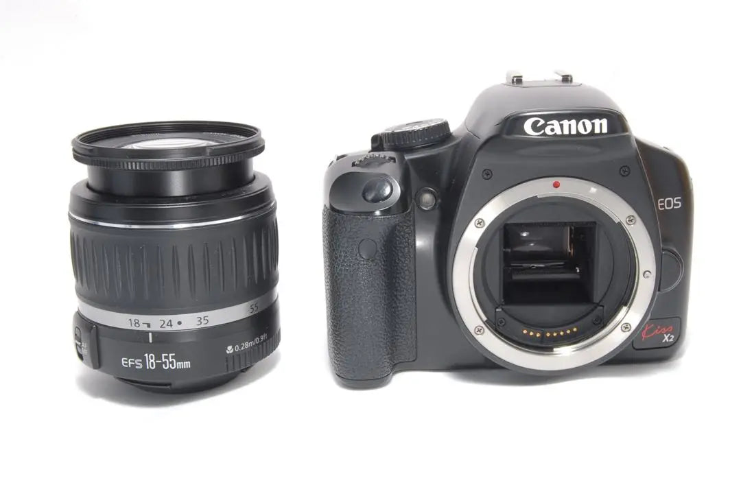 Recommended for beginners Canon Kiss X2 double lens that can be used immediately after it arrives