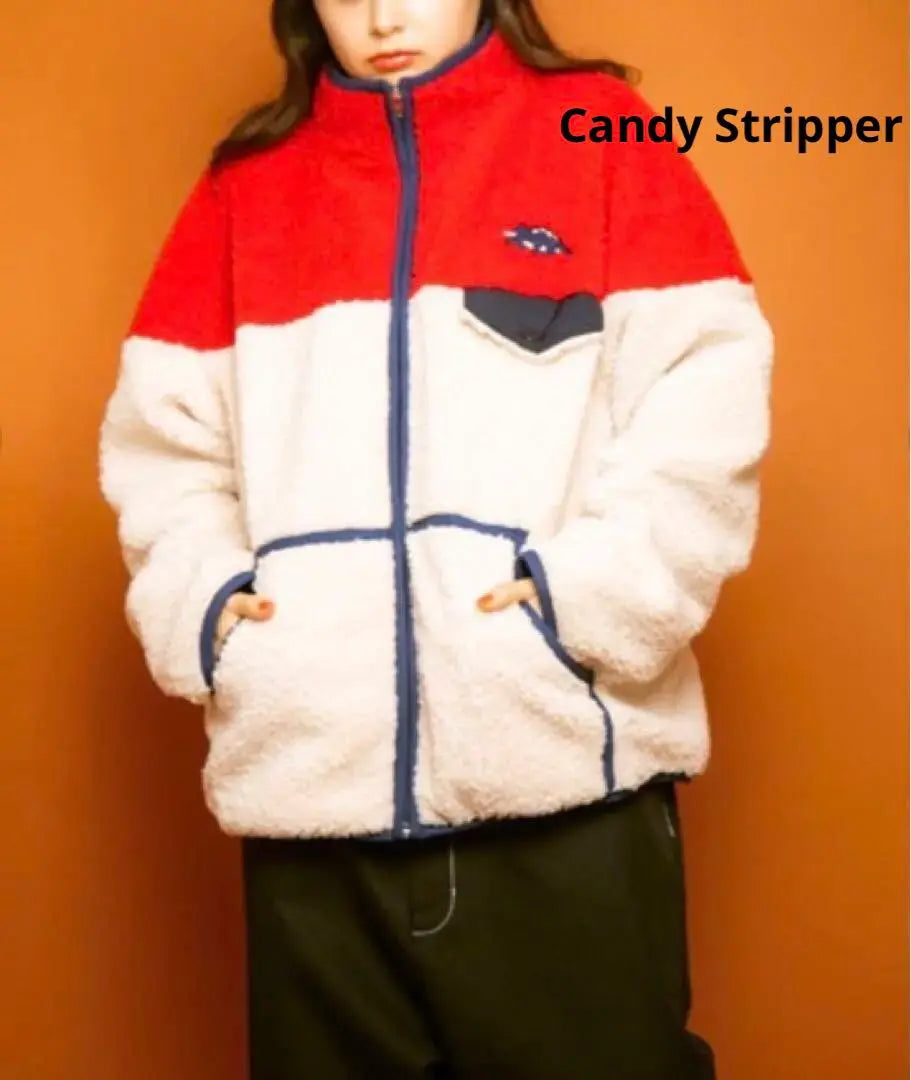 ☆ Candy Stripper Candy Stripper Bore Jumper ☆ | ☆Candy Stripper キャンディ ストリッパー ボア ジャンパー☆