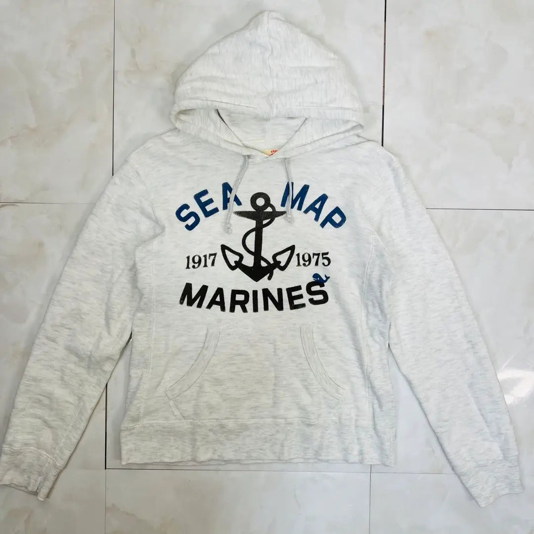 [Shipped within 24 hours] Cliff Mayer logo print loose hoodie