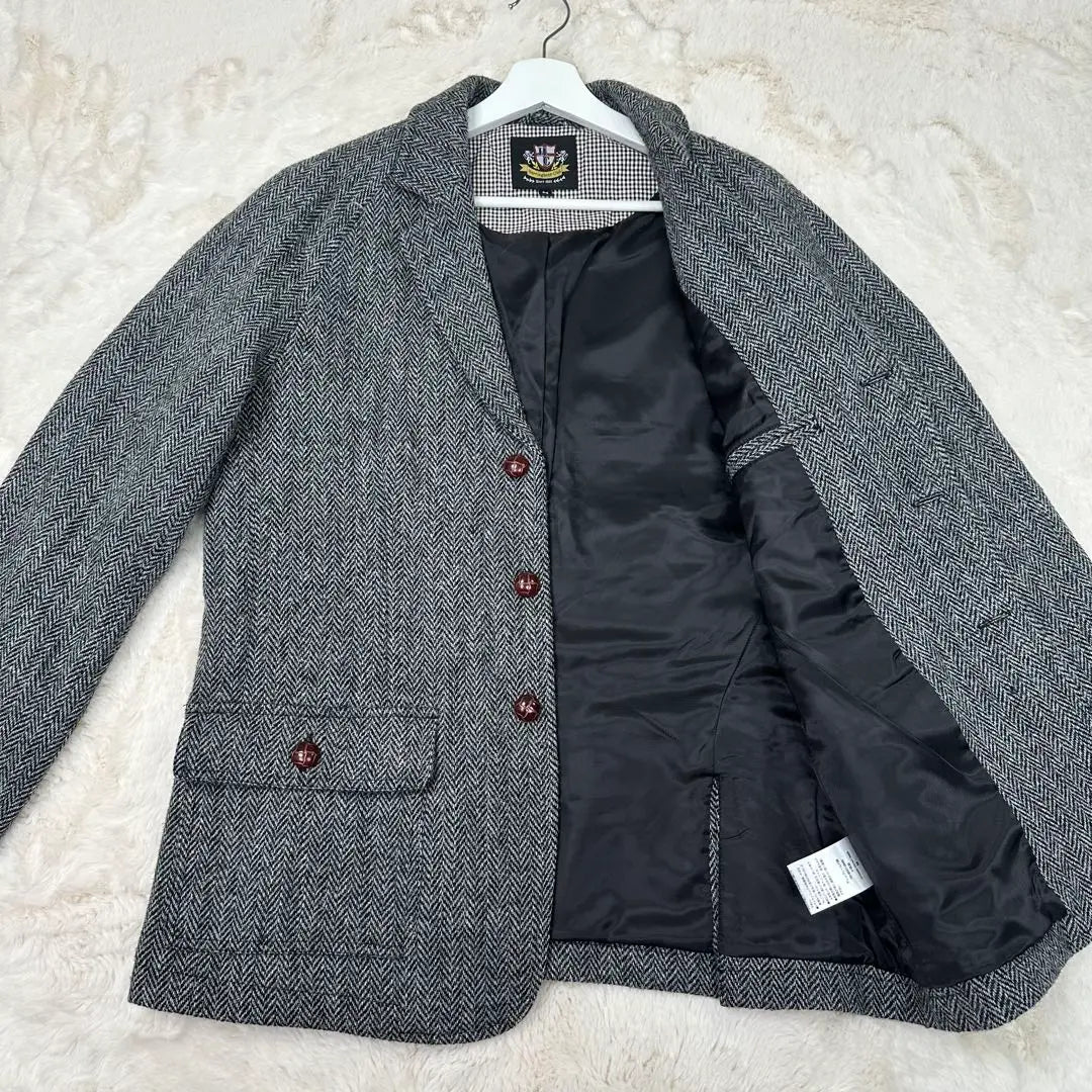 ✨Haringborn Club Harris Tweed Tweed Jacket | ✨Haringborn Club Harris Tweed ツイード ジャケット