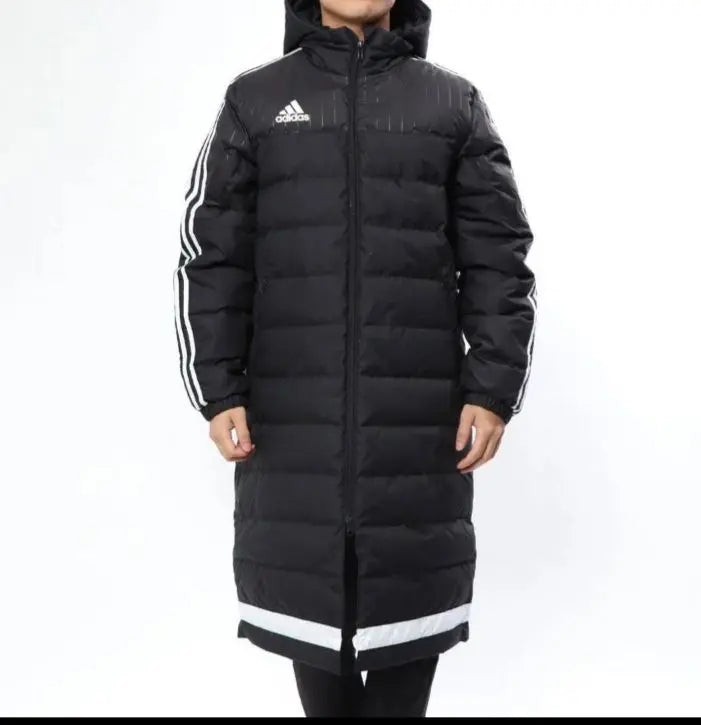 adidas men's down coat AA6885 L black