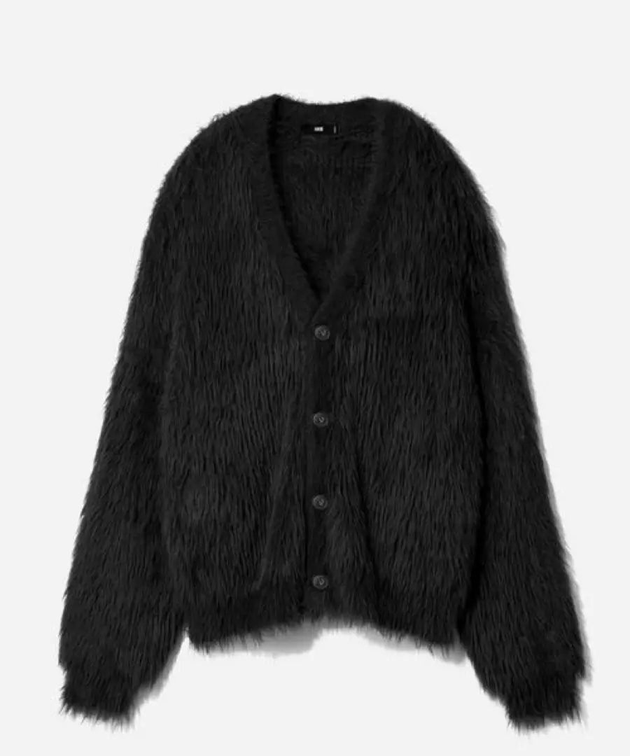 Hare Soft Long Shaggy Cardigan