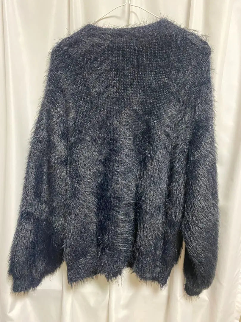 Hare Soft Long Shaggy Cardigan