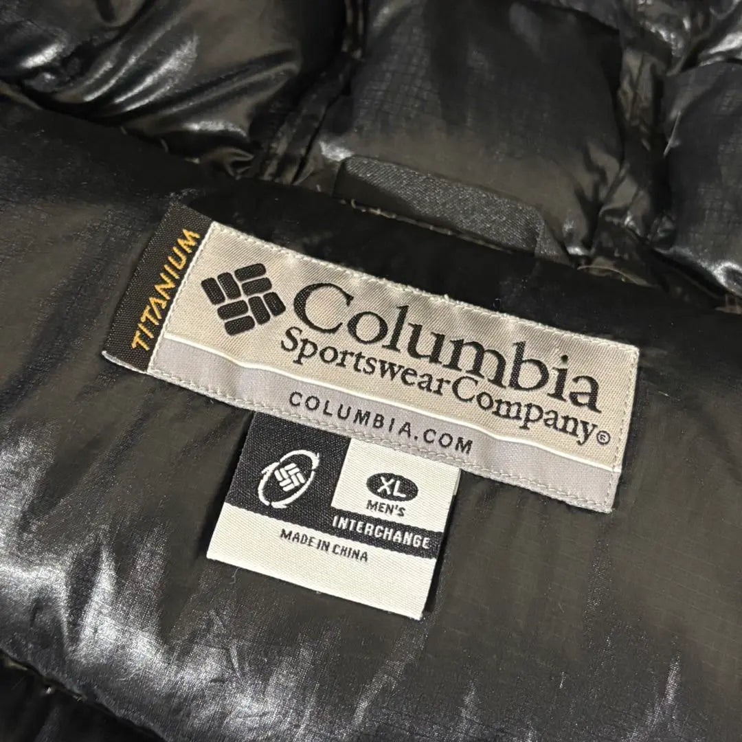 Columbia TITANIUM down jacket exclusively for Pupu-sama