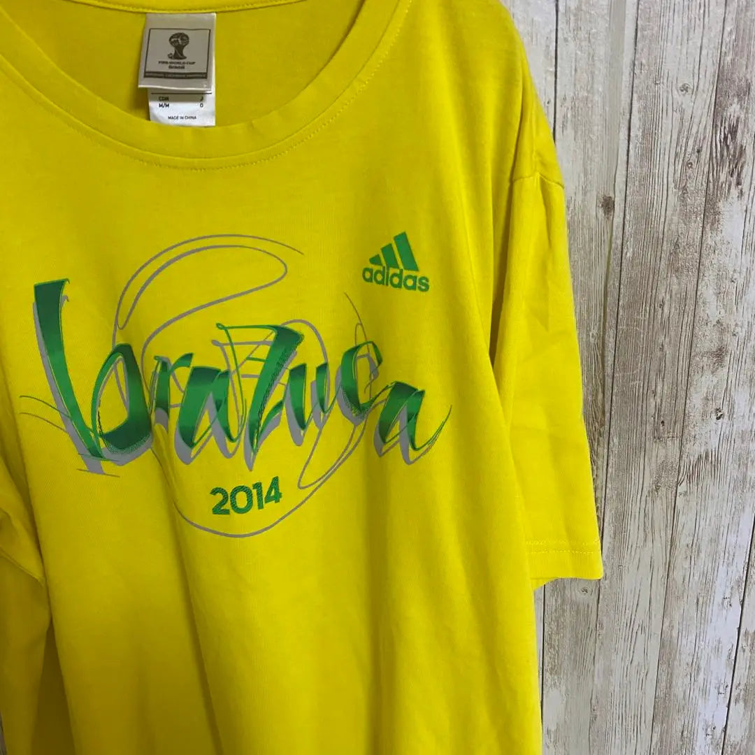 【B67】2014FIFA World Cup Brazl adidas Tee