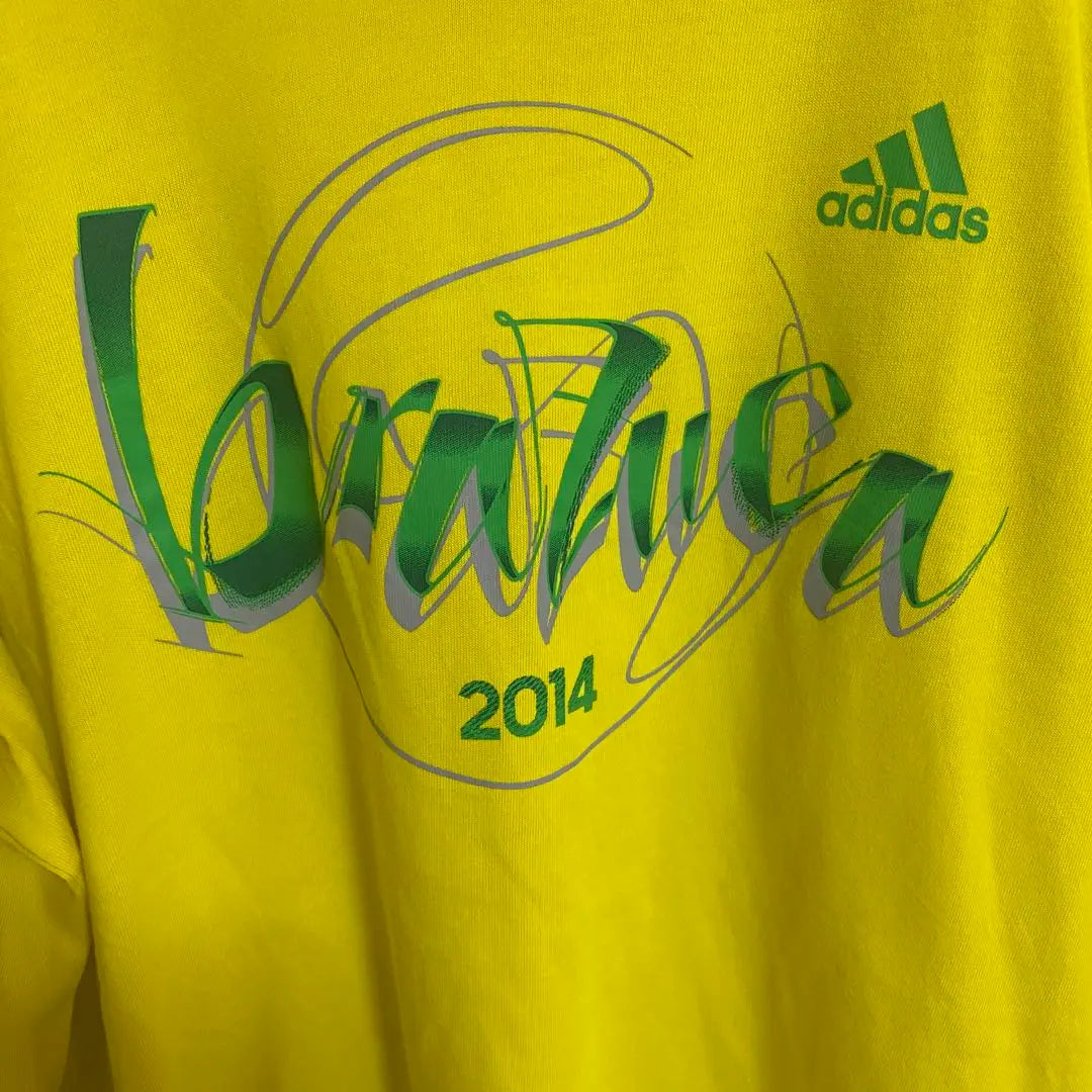 【B67】2014FIFA World Cup Brazl adidas Tee