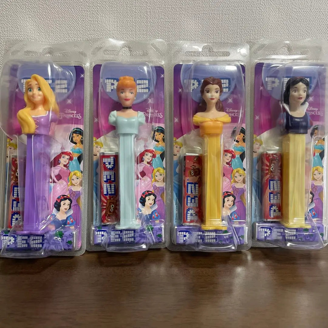 [Unopened] pez Disney Princess (2) Complete set of 4