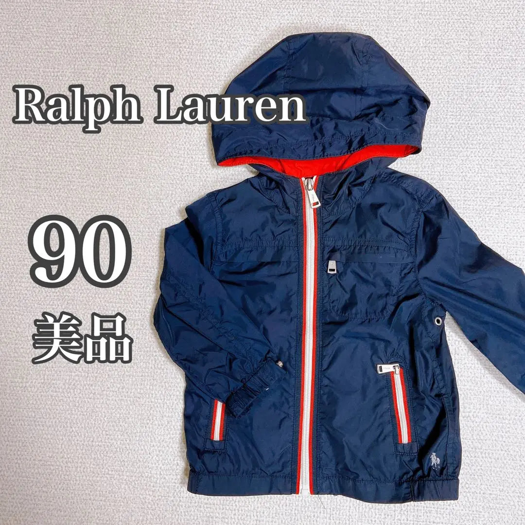 Anónimo ⭐️Buen estado ⭐️Cortavientos Ralph Lauren Nylon Ropa de abrigo Bebé 90