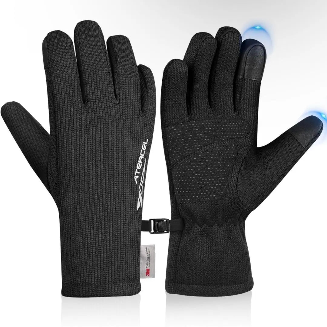 "ATERCEL" Men's Cold Warm Gloves Cycle Gloves [3M Thinsulate Gloves