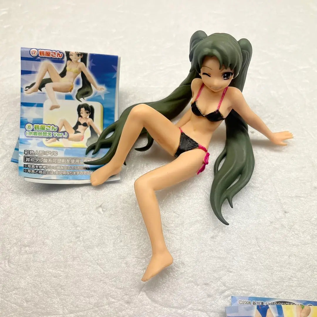 The Melancholy of Haruhi Suzumiya 7 Figure Suzumiya Haruhi Tsuruya-san Mikuru (Swimsuit coloring change version)