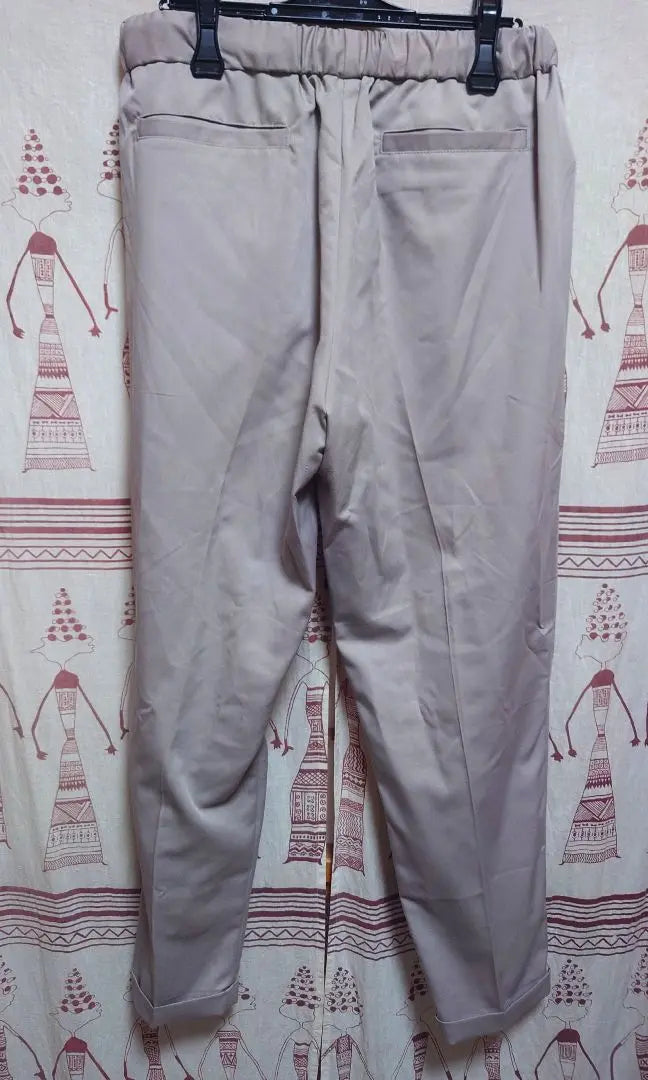 [Unused] Large size 3L tapered slacks office business GeeRA