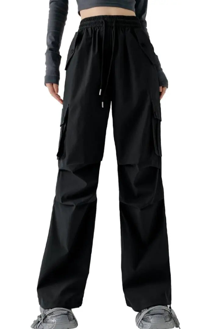 ✨Cargo Pants Women's Wide Pants Dance Pants XL Black