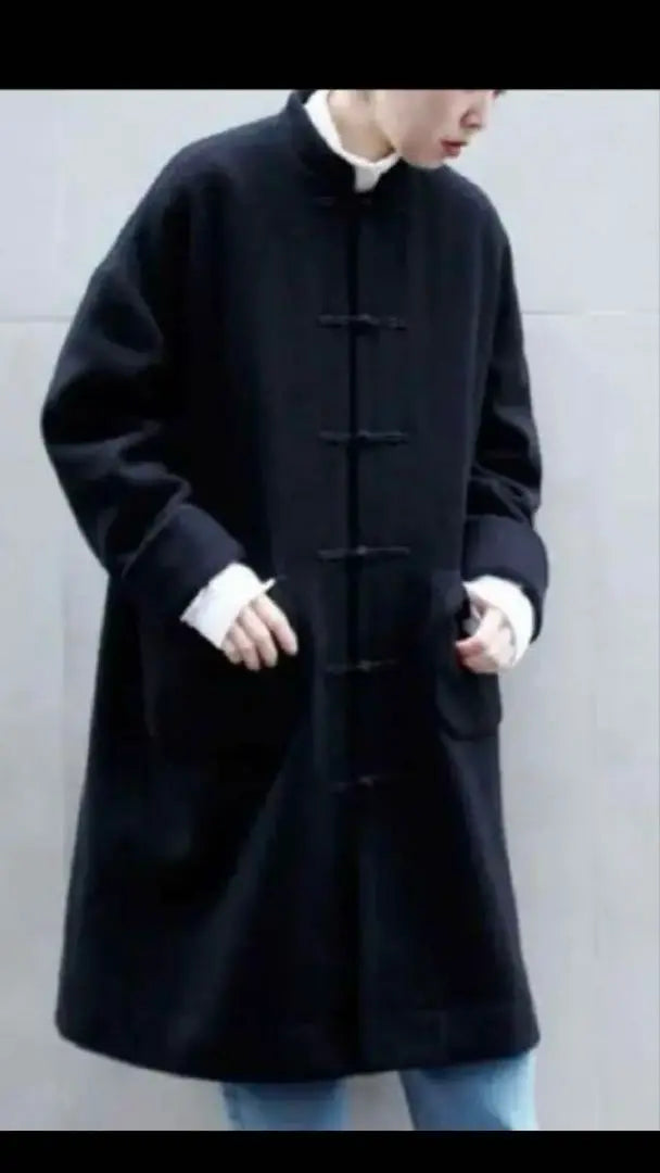 i am i in fact Superior Mossa China coat black