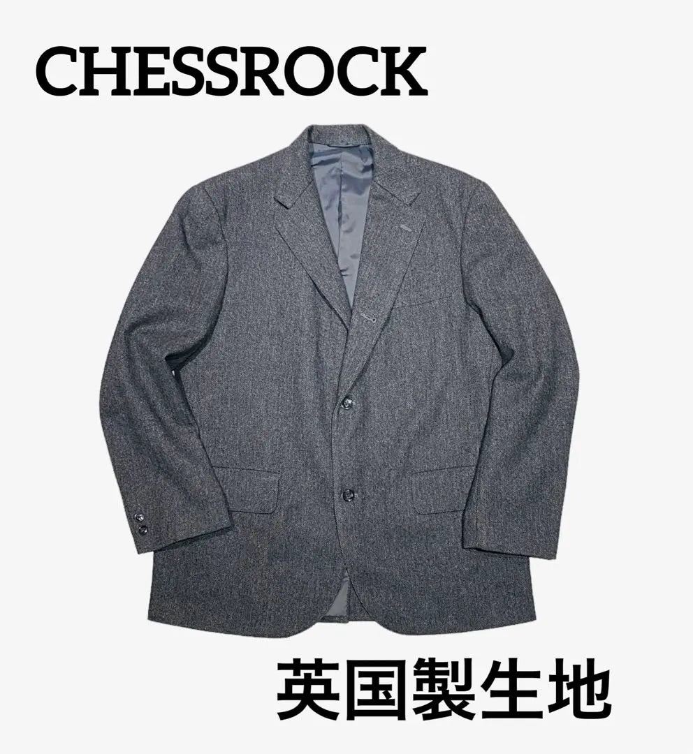 CHESSROCK Chaqueta a medida de lana Moorbrook fabricada en el Reino Unido | CHESSROCK英国製 Moorbrook 生地ウールテーラードジャケット