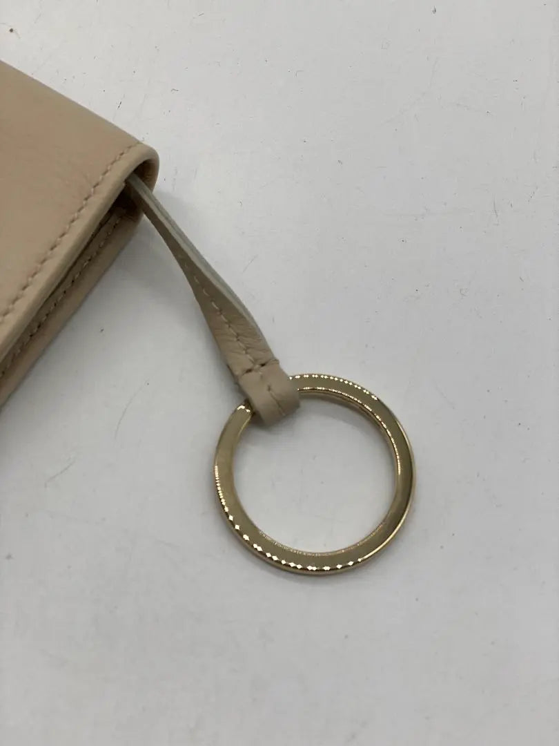 ★ 2885] Unused * Ferragamo * With leather coin case key ring