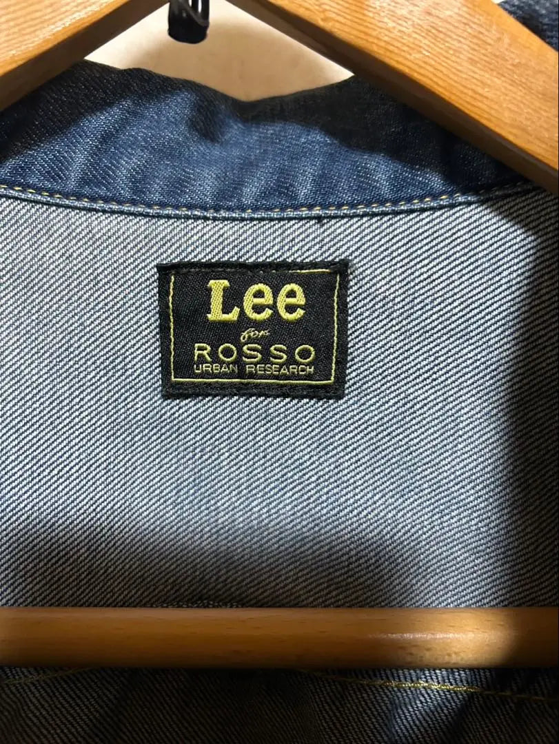 Lee and ROSSO URBAN RESEARCH collaboration denim jacket size M