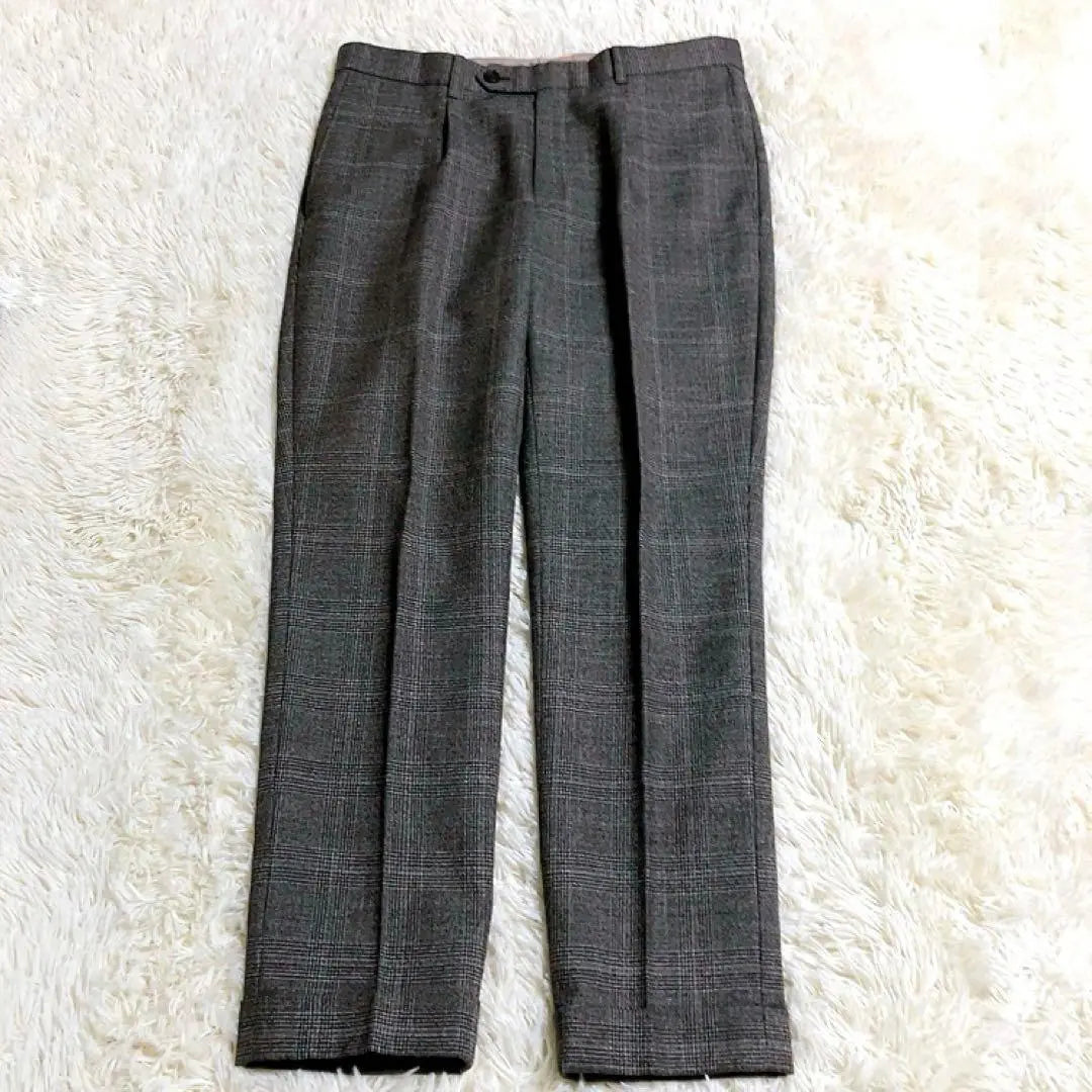 [Super beautiful glen check] Suit select set-up linen A5 Spring/Summer