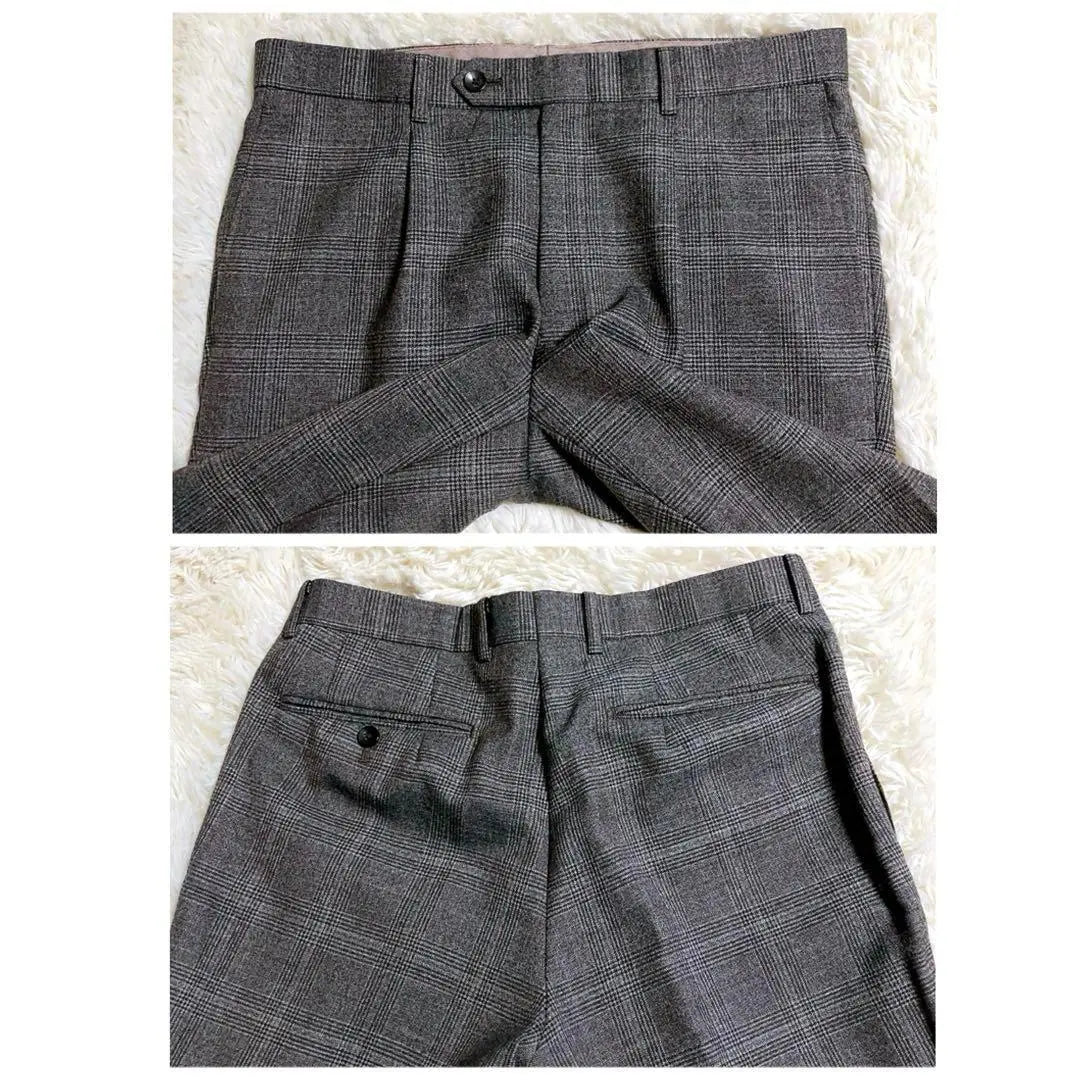 [Super beautiful glen check] Suit select set-up linen A5 Spring/Summer