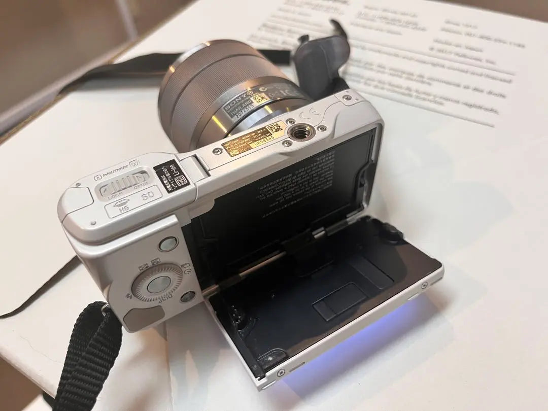 [Buen funcionamiento] Cámara SLR sin espejo negra SONY α NEX-3 | 【動作良好】SONY α NEX-3 ブラック ミラーレス一眼レフカメラ