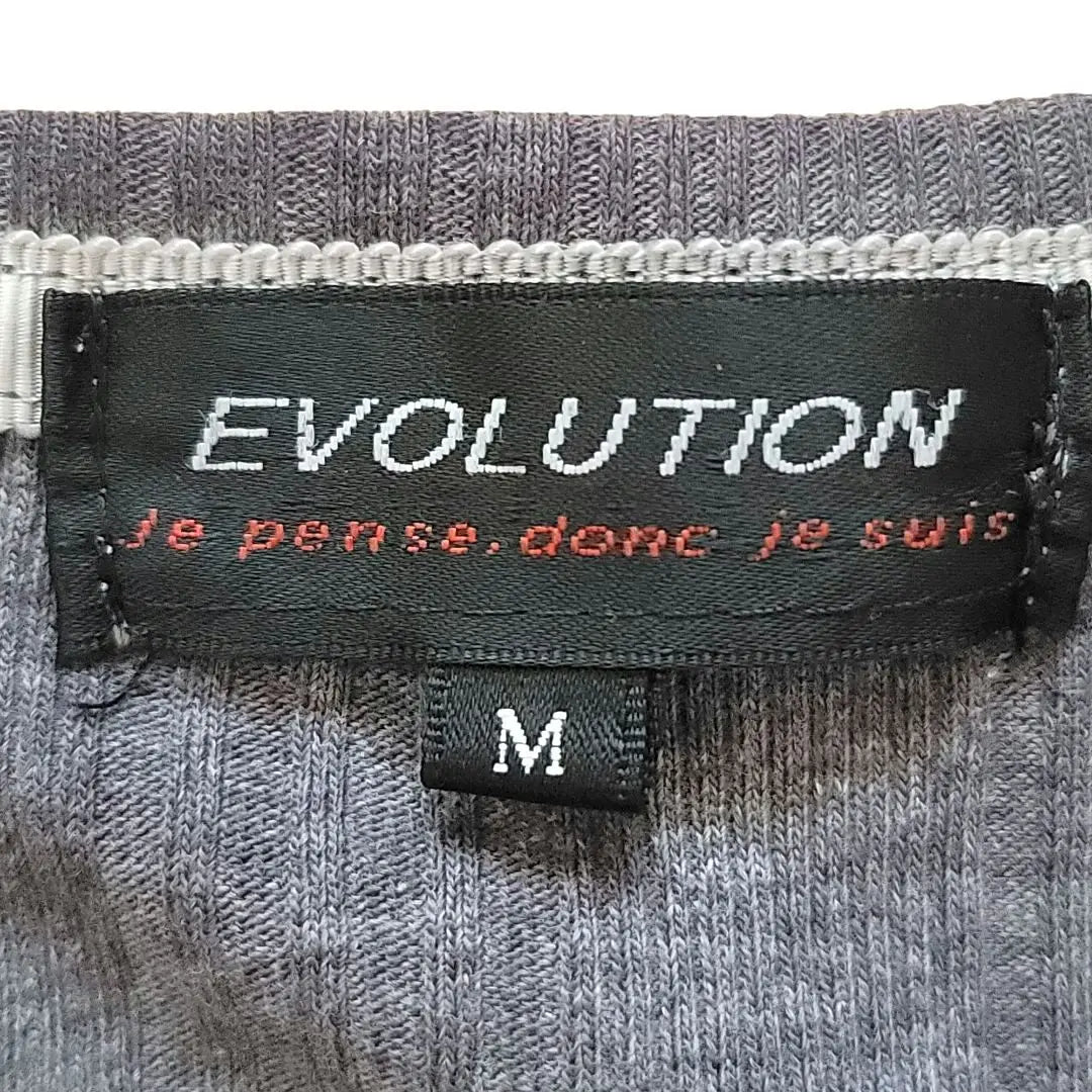 [Buen producto] EVOLUTION Camiseta de manga larga cortada y cosida para mujer, color gris, cuello MV