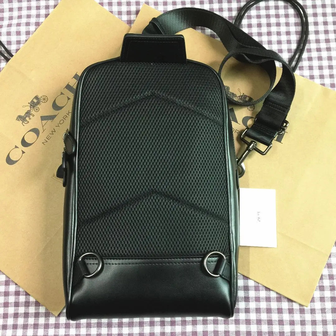 <COACH> Coach bag Shoulder bag F89934 Men's body bag