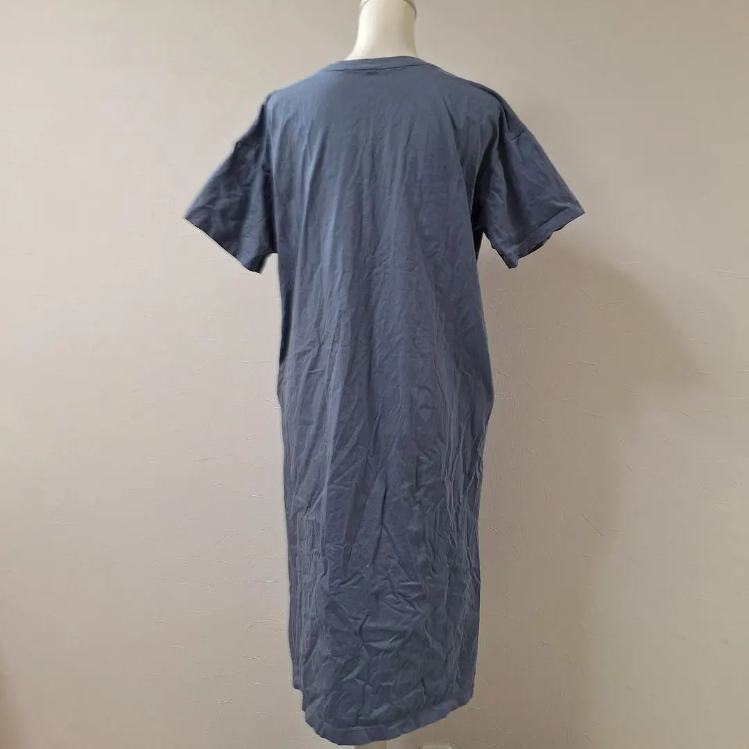 UNIQLO/UNIQLO 291-433668 Camiseta larga de algodón mercerizado [L]