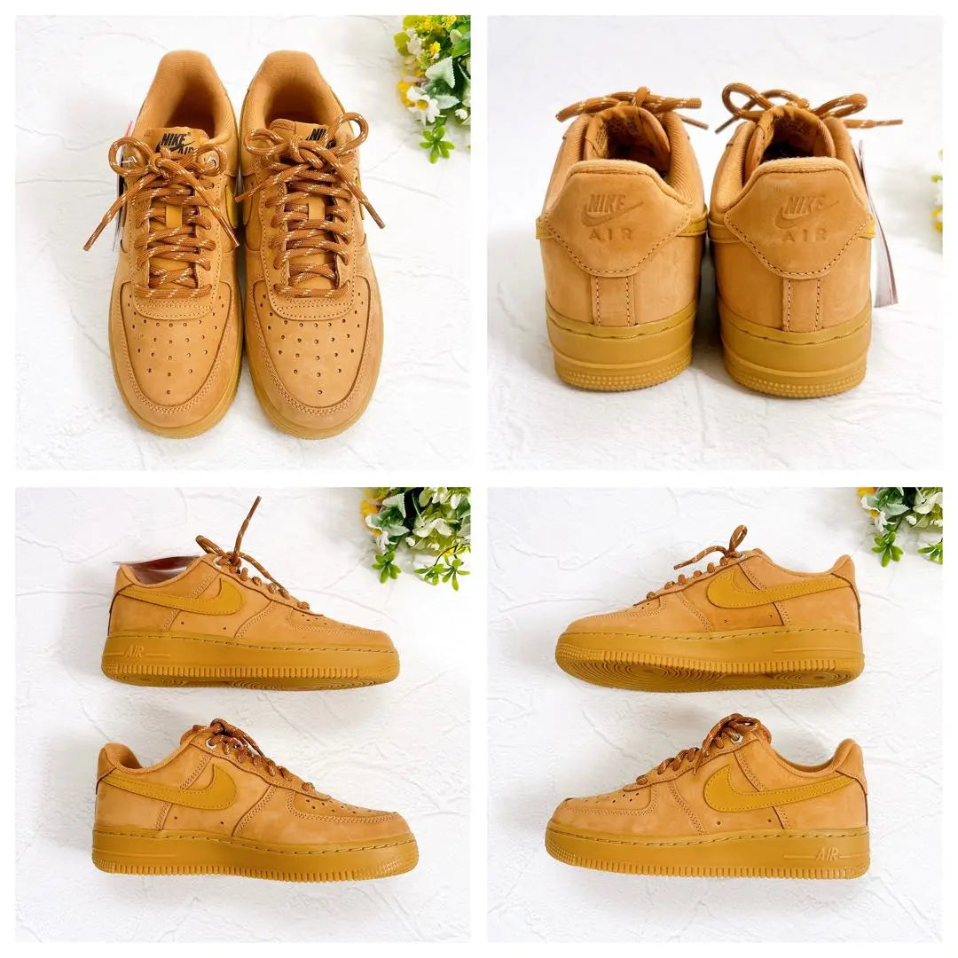 Nuevas NIKE AIR FORCE 1 '07 Flax Weet Gum 24cm