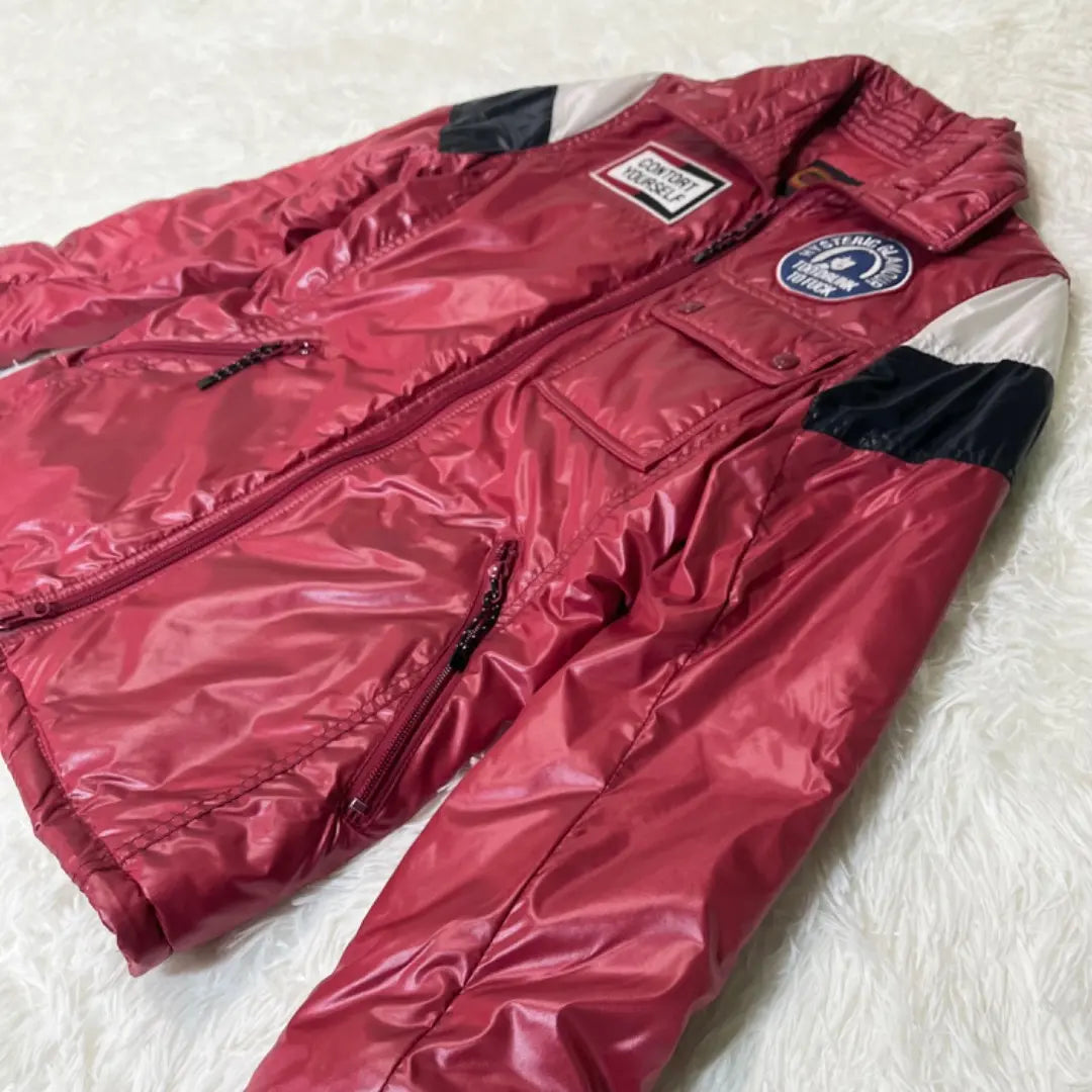 Beautiful item✨ Hysteric Glamor Down Jacket His Girl Patch Red Red