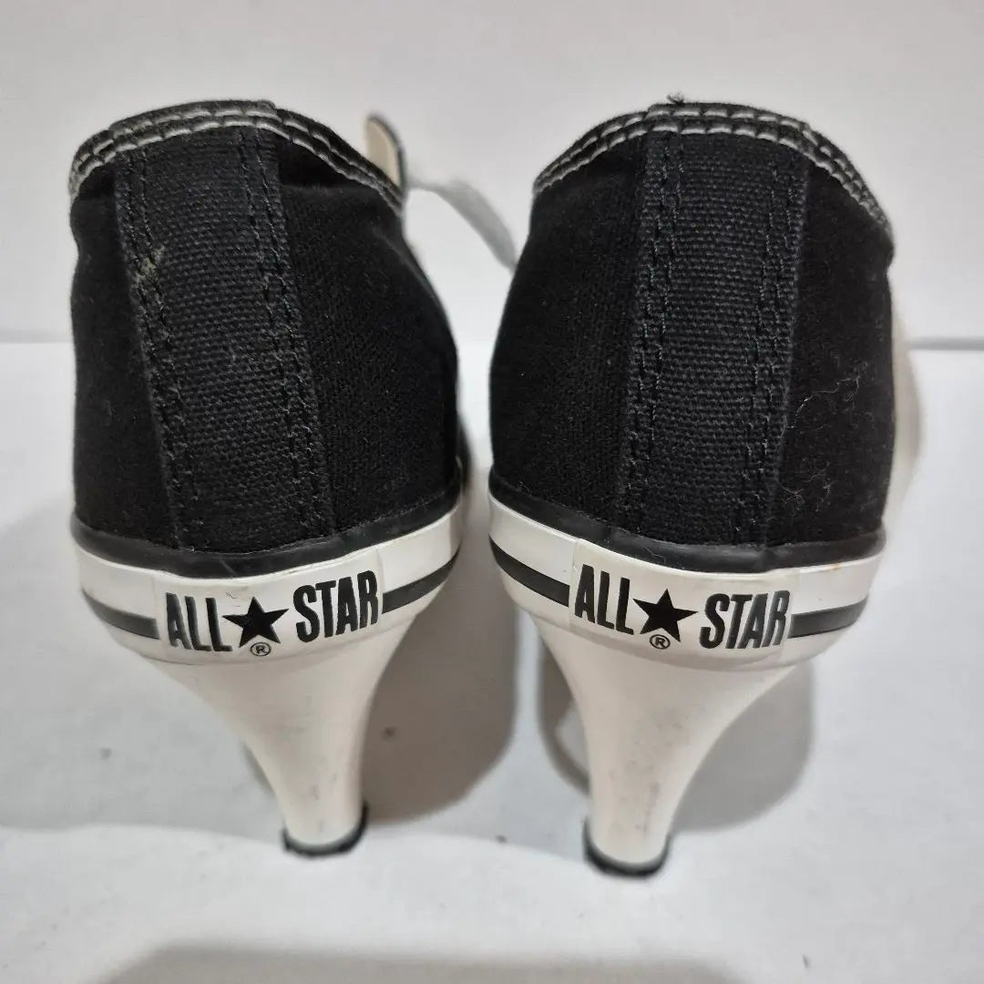 ☆ Belleza ☆ Converse CONVERSE All Star Heel OX Negro | ☆美品☆コンバース CONVERSE オールスター ヒール OX ブラック