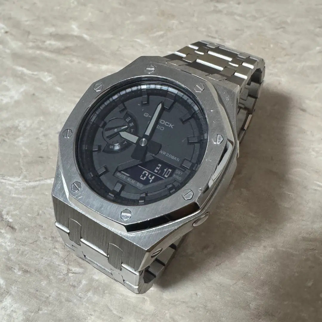 G-SHOCK GA-2100 Cassioak Silver