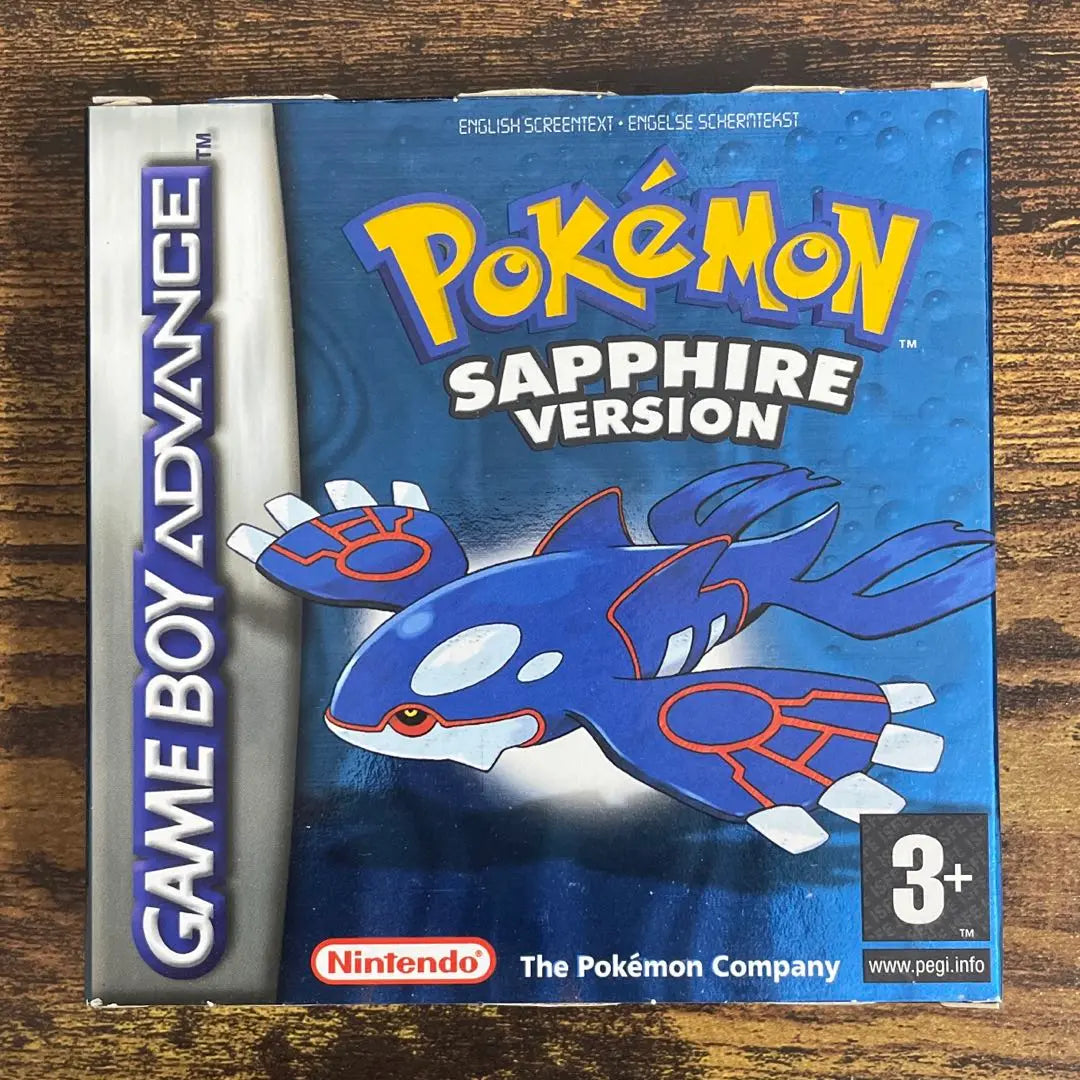 [GBA] Pokemon Sapphire EU version