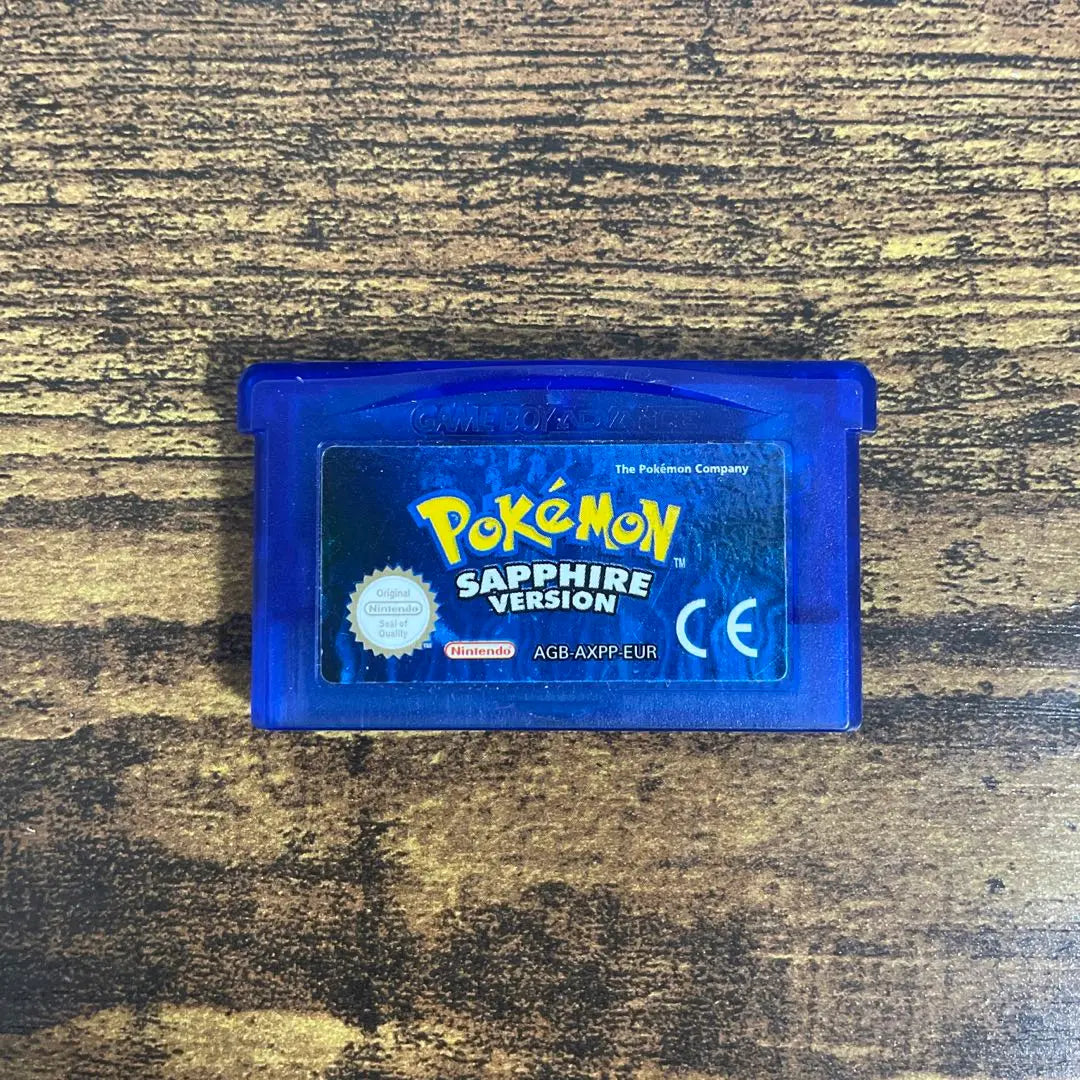 [GBA] Pokemon Sapphire EU version