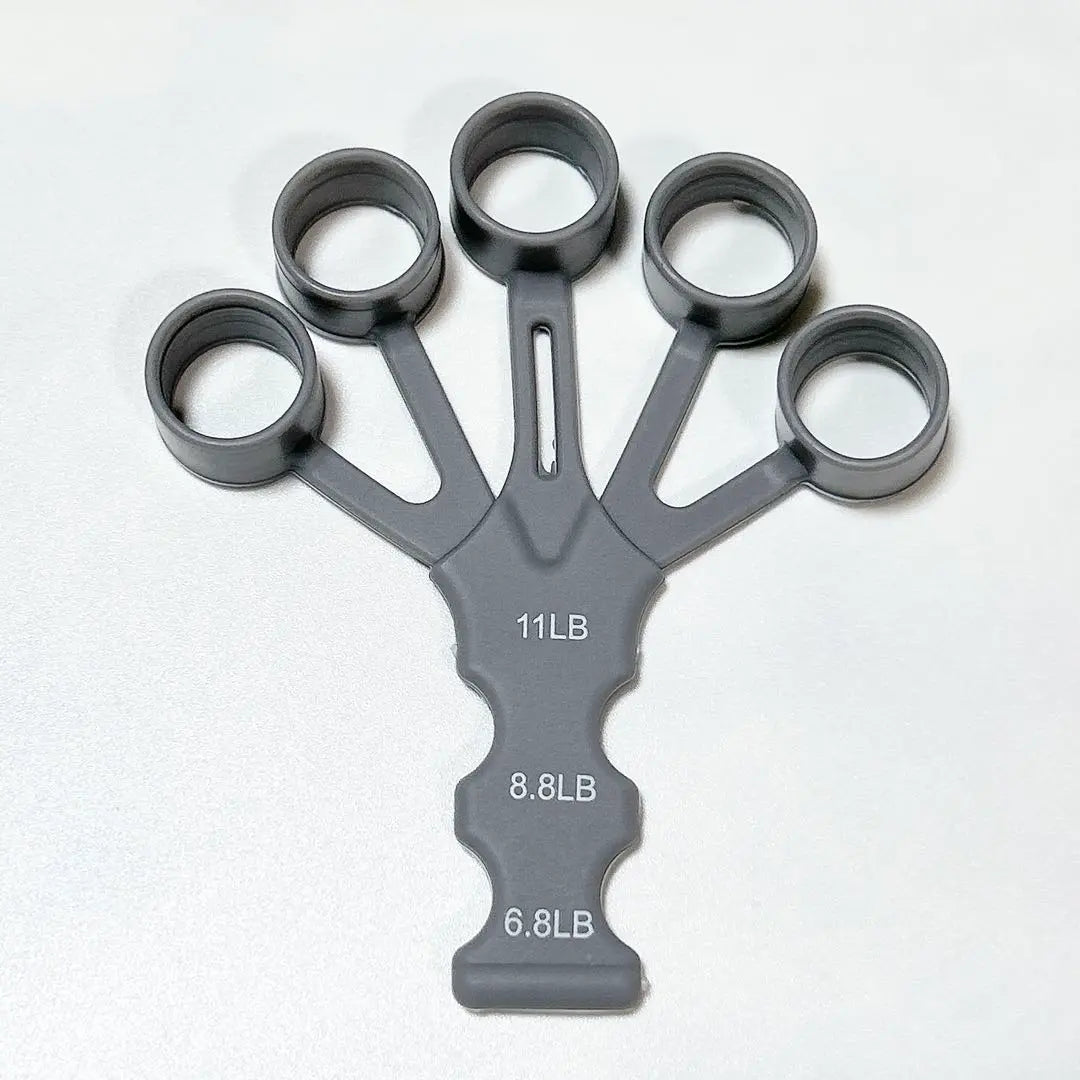 Finger Trainer Finger Power 2 sets of strength training gray | フィンガートレーナー フィンガーパワー 2個セット 筋力トレーニング グレー