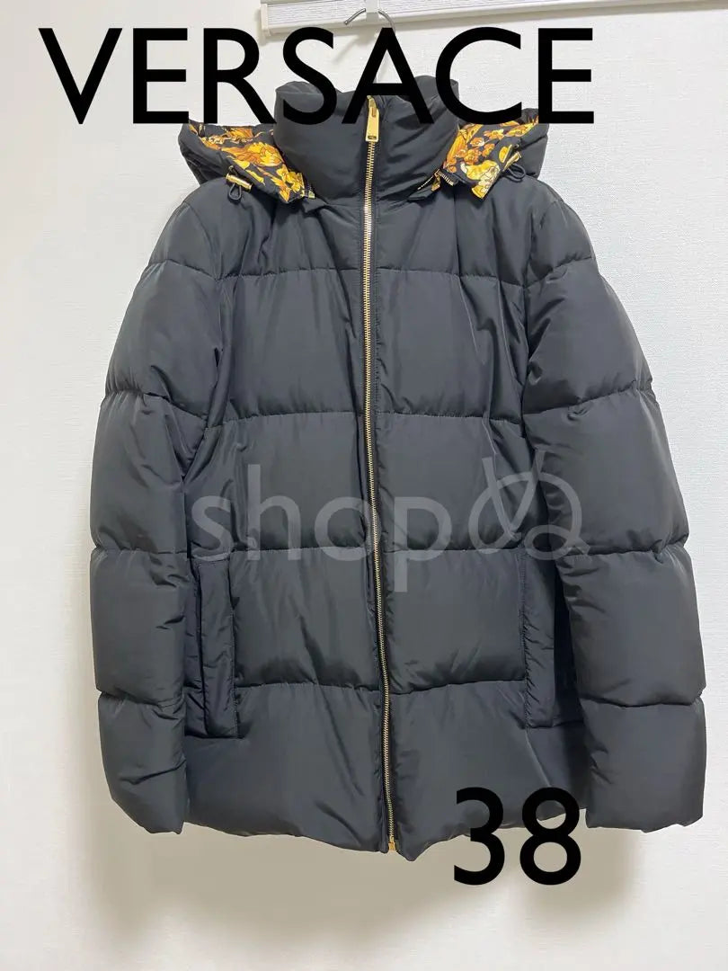 VERSACE Down Jacket Outerwear Down Black