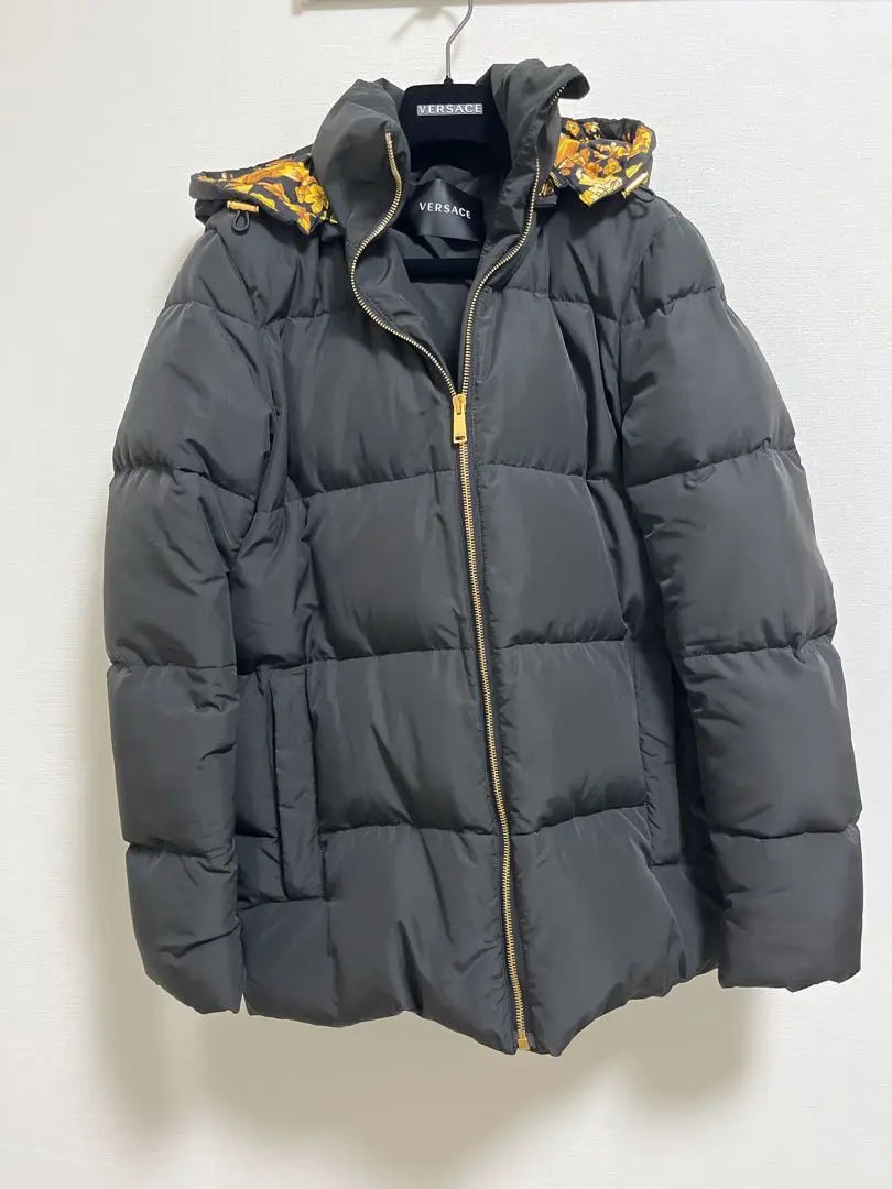 VERSACE Down Jacket Outerwear Down Black