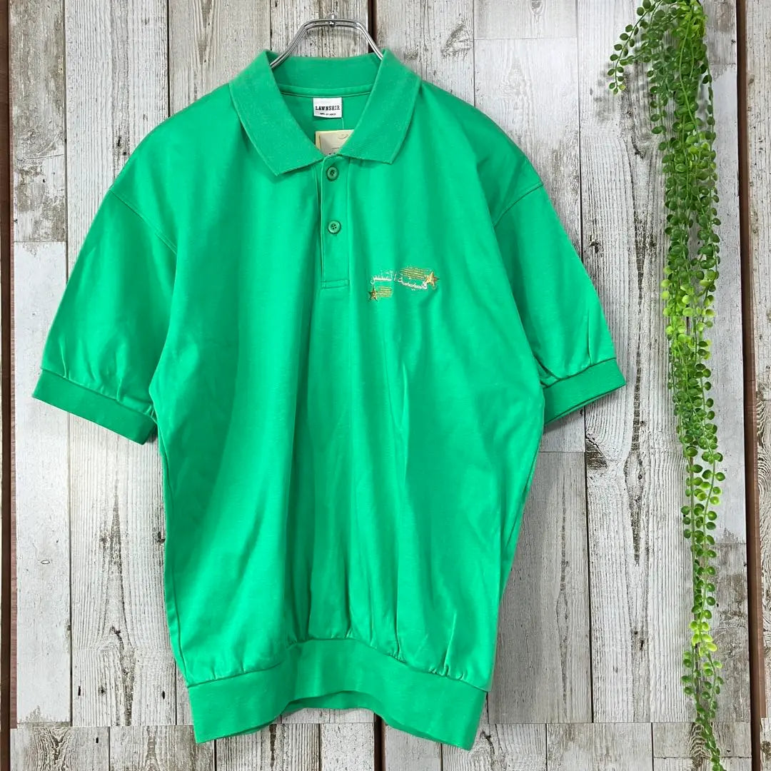 ☆LAWNSHIP☆Buen estado☆Hecho en Japón☆Sudadera Polo [O] Verde