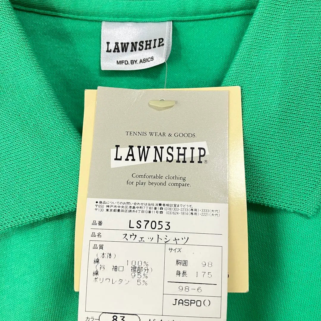 ☆LAWNSHIP☆Buen estado☆Hecho en Japón☆Sudadera Polo [O] Verde