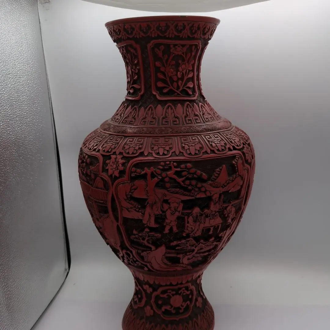 Antigüedades Jarrón chino Artesanía china Figuras hechas a mano Arte antiguo de la época