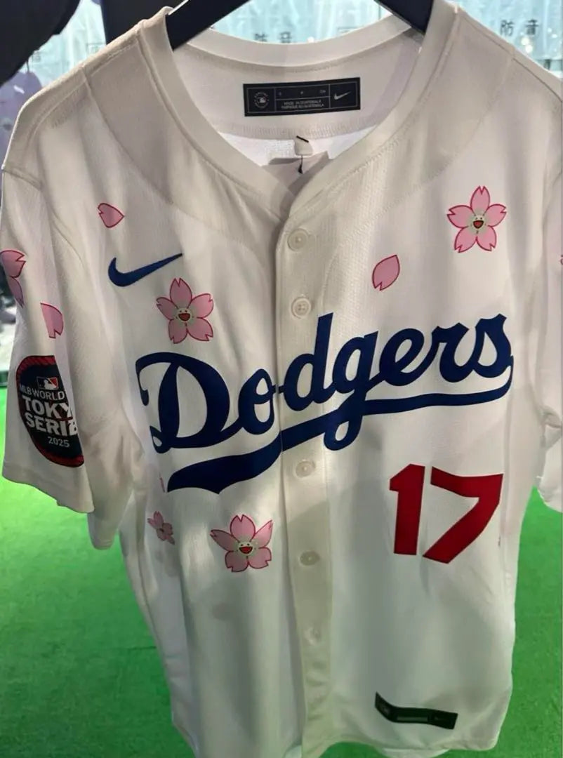 [Nuevo, talla XL] Uniforme OHTANI de los Dodgers de la MLB de Murakami Takashi