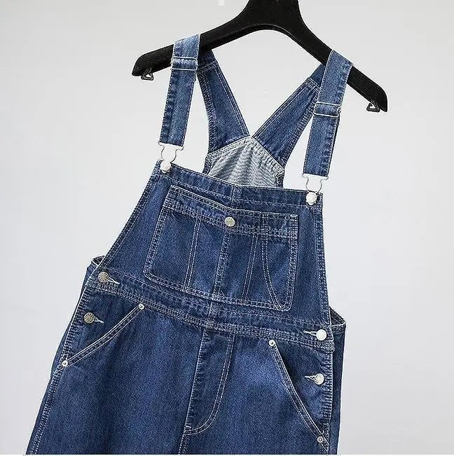 Large size women's overalls overalls denim new pants